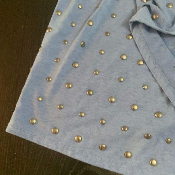 Ladies cute blue cardigan sweater - Picture 3 of 5